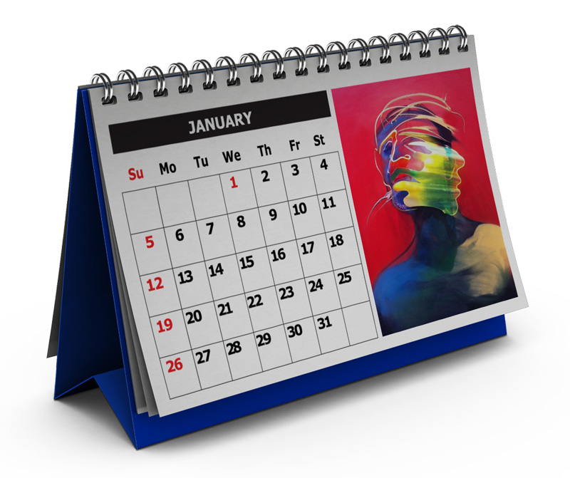 calendrier print